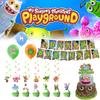 My Monster Singing Theme Birthday Banner Balloon Party Supplies Set Decorations