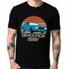 Plus Size Tshirt Soft For Men Oneck T Shirt Daily Wear Demolition Derby Car Sunset Minimalist For Man Tops Quick Dry Shirt
