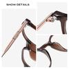 New TR Titanium Ultra-Light Korean Style Eyeglass Frame - Trendy, Versatile & Artistic Retro Design
