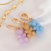 [CRYSTAL HAZE]BEAR-SALT CARAMEL-PAVE CONNECTOR Women's Charm