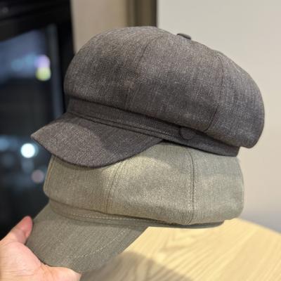 Νέο Οκταγωνικό Καπέλο Πάπιας για Γυναίκες το Φθινόπωρο Κορεάτικο Ρετρό Λογοτεχνικό Καπέλο Newsboy Ευέλικτο Μπερές που Κολακεύει το Πρόσωπο Τάση Μάρκα