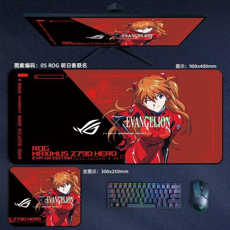 Evangelion Asuka EVA peles paliktnis datora