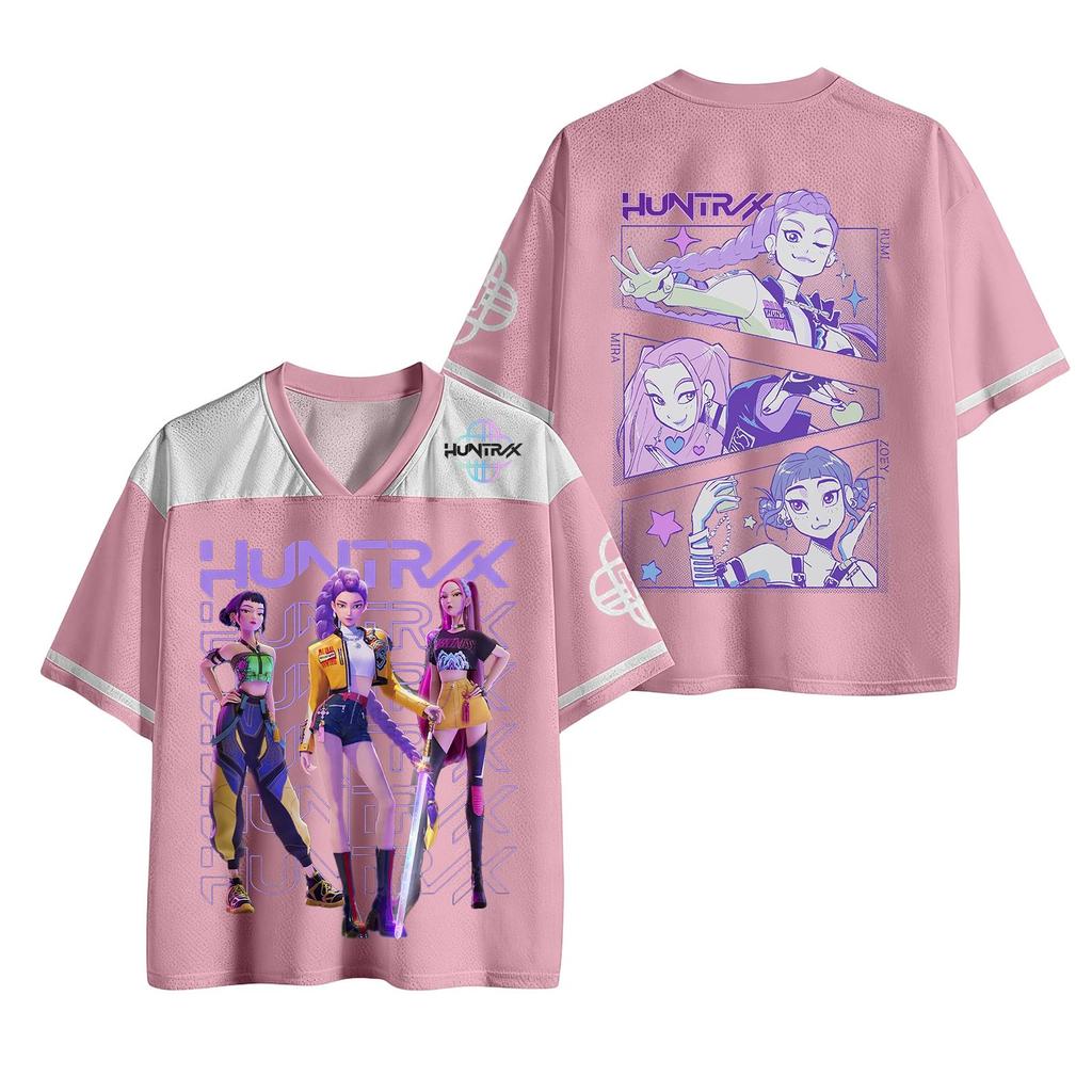 Kinder Mode Bedruckter Rundhals Kurzarm Pullover Top