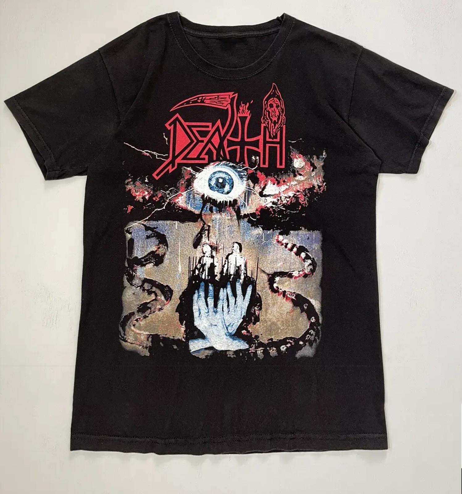 Death Band Symbolic Album ROCK Adult Shirt Black Short Sleeve Tee CS0260 S