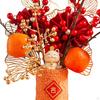 Artificial Bonsai Character Decorative Decoration Bouquet Chinese Year Ornaments Potted Flowers