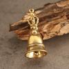 Vintage Messingglocke Anhänger DIY Schlüsselanhänger Anhänger Heimdekoration Handwerk