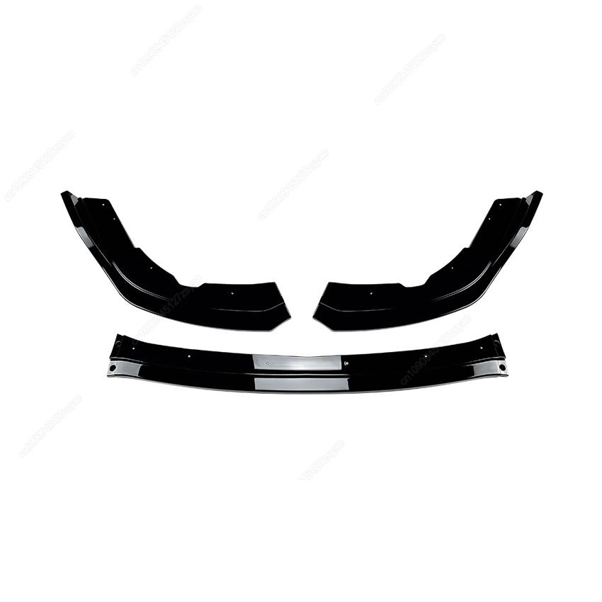 

Car Front Bumper Lip Spoiler Splitter Diffuse Lower Air Deflector For Subaru Impreza WRX STI 2011-2014 ABS Black Bodykits Tuning