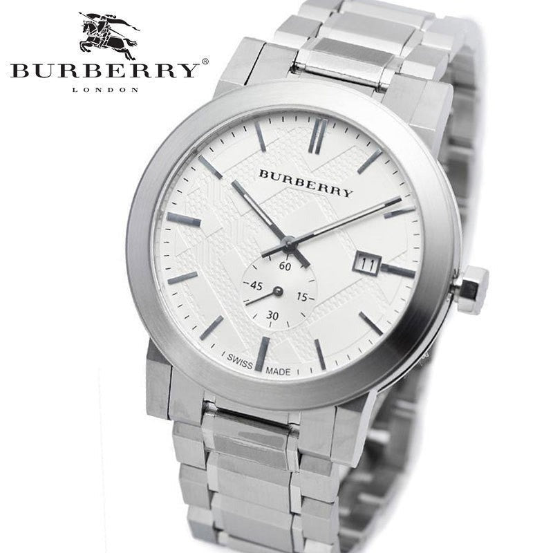Burberry The City sudraba ciparnīca sudraba