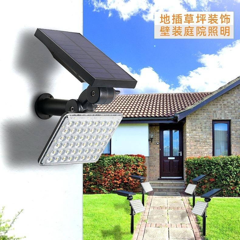 New Solar Powered Lights for Home Lighting, Wall Mounted Courtyard Lights, Outdoor Garden Lighting, Tree Landscape Decoration, Ground Mounted Lawn