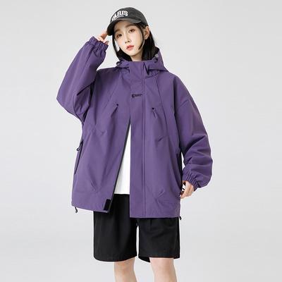 Jachetă Nouă de Toamnă Jachetă cu Glugă pentru Bărbați și Femei Rezistentă la Vânt Impermeabilă Palton de Cuplu Casual Sport Alpinism Brand Tide