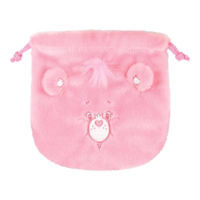 Tees Factory Care Bears Plush Drawstring Bag, Love-A-Lot Bear, CB-5530356LA
