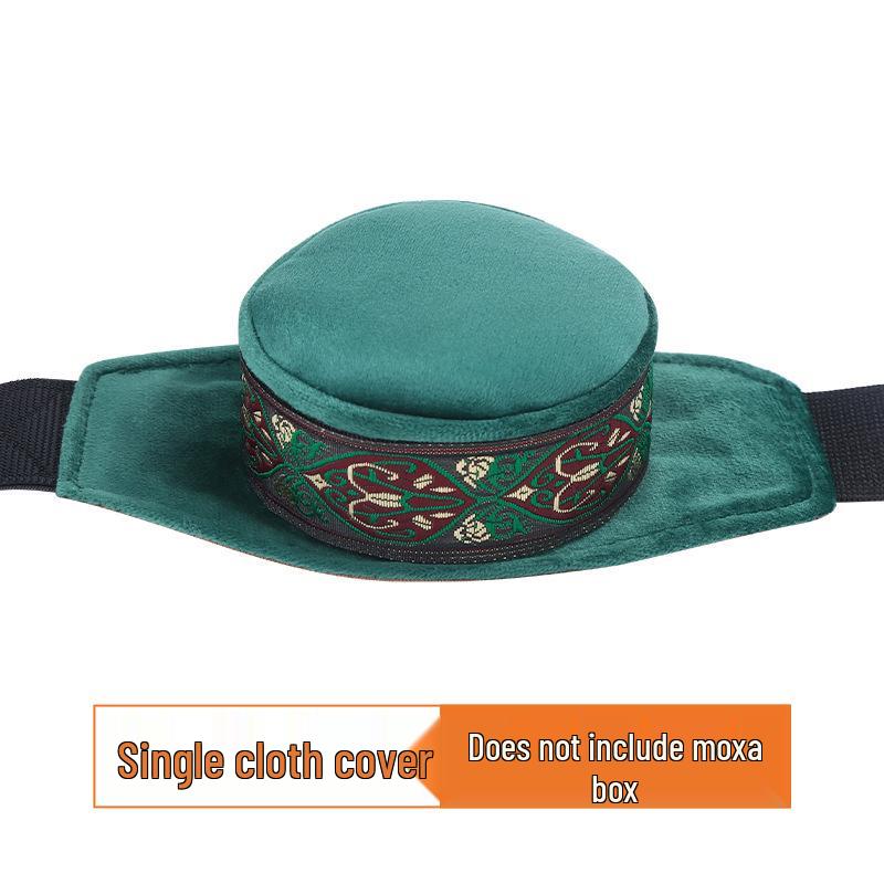 Portable Smokeless Moxibustion Box Set with Smoke-Filtering Cloth Cover for Full Body Use