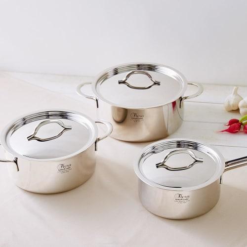 Vita Craft Flora Two-Handled Pot, 20cm