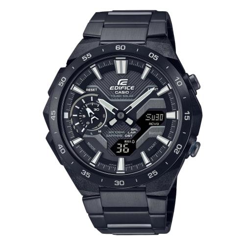 

Casio Edifice WINDFLOW Bluetooth Solar Watch with Sapphire Crystal, ECB-2200YDC-1AJF, Men s, Black