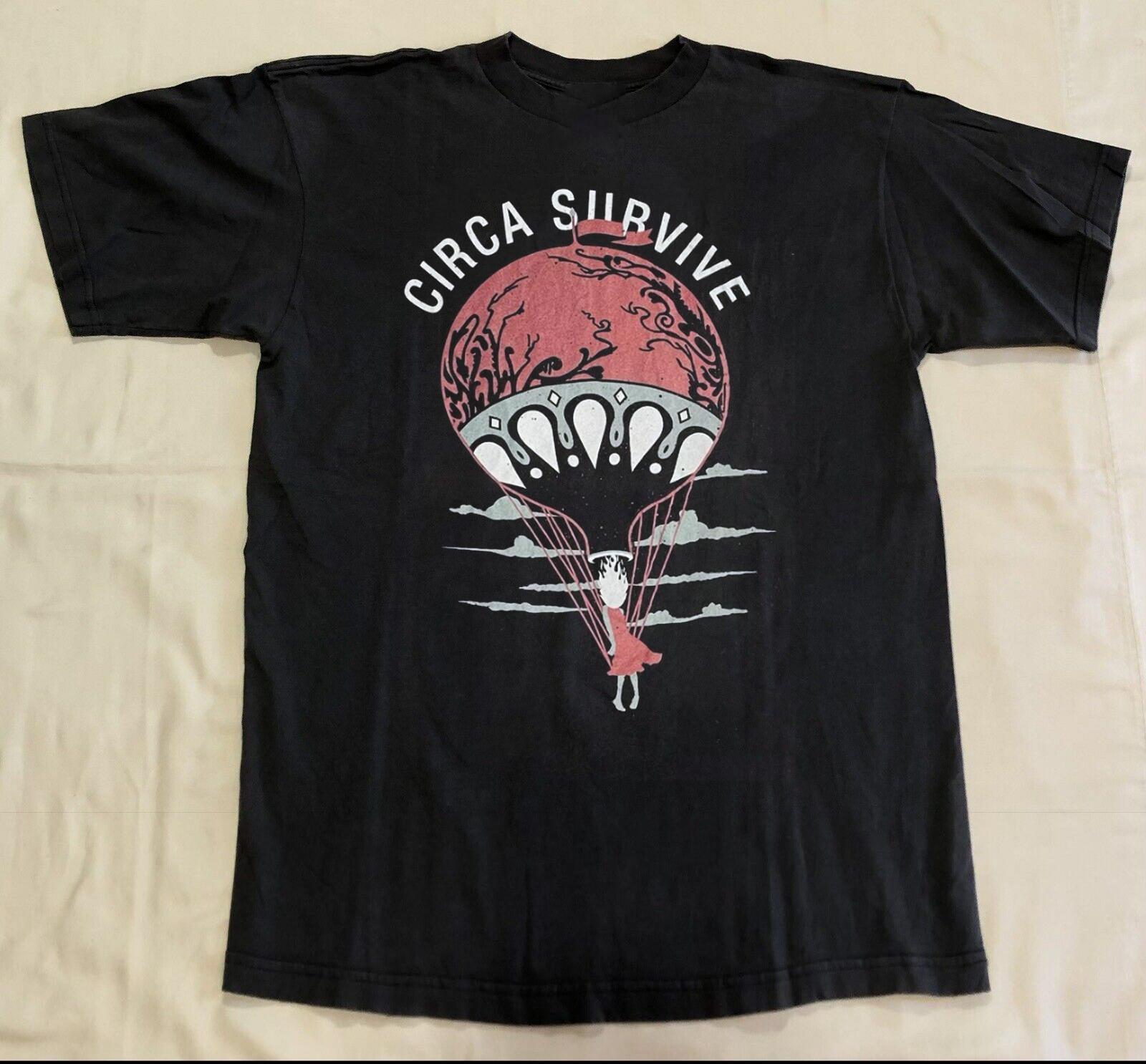 On Letting Go Balloon Girl Circa Survive band S to 5XL T-shirt TS1035 L