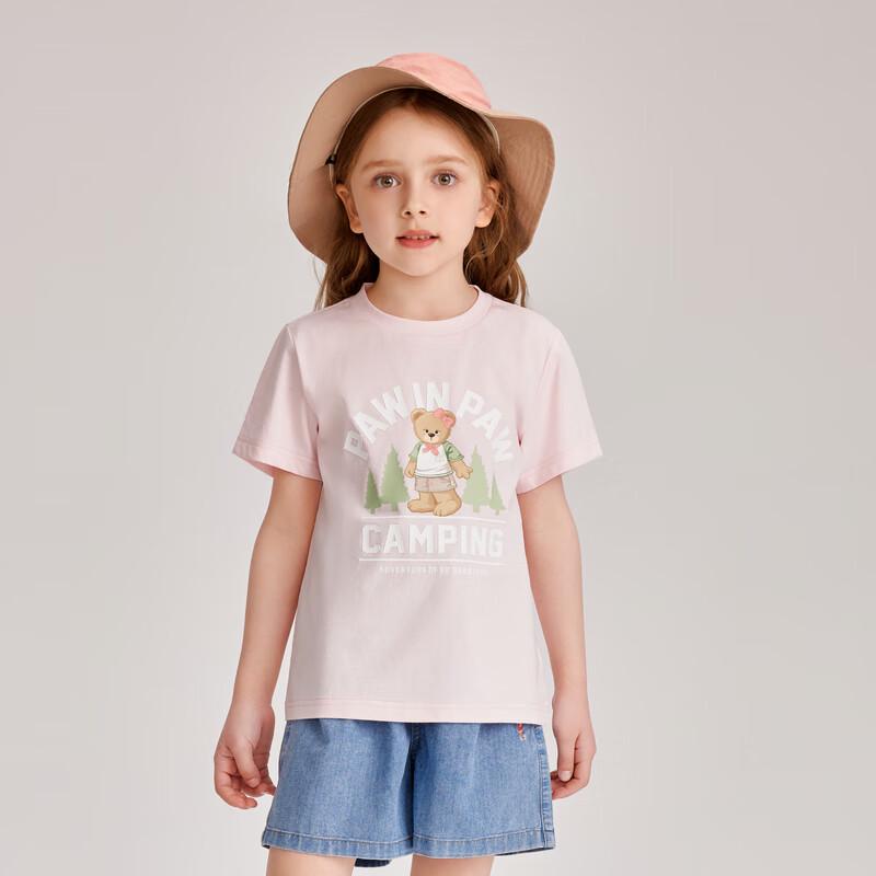 PawinPaw Kids' Cartoon Bear Short Sleeve T-Shirt