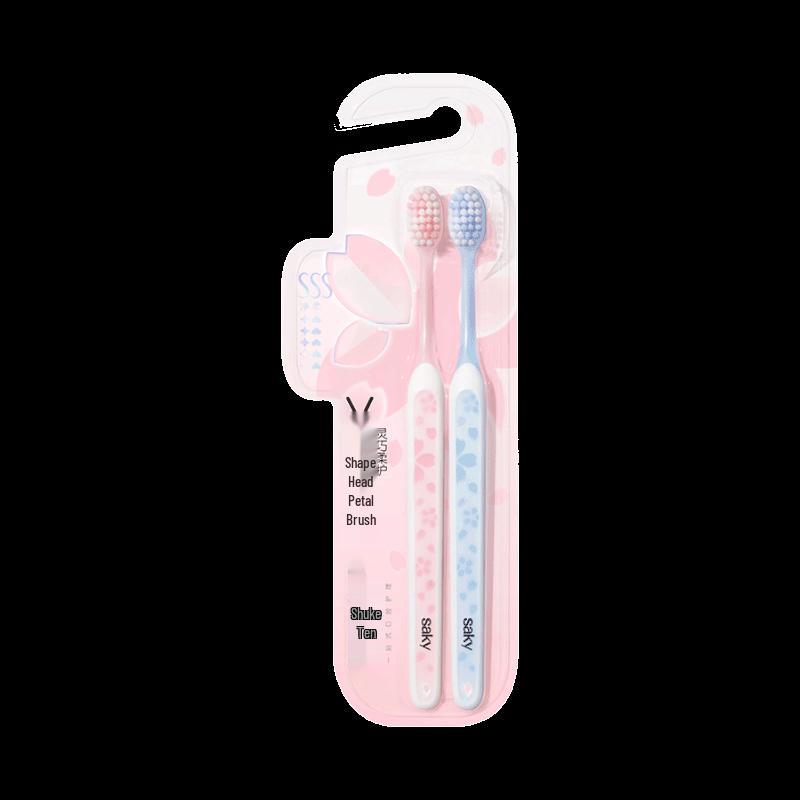 Shuke Cherry Gentle Soft Bristle Toothbrush - 2 Pack