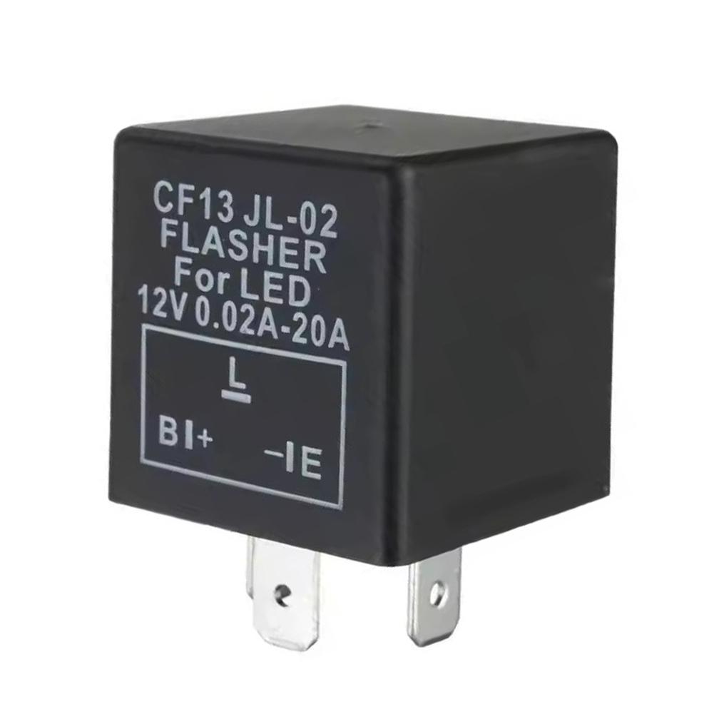 3Pin Car LED Light Flasher Relay Turn Signal Rate Control Blinker Relay For Automobile Lamp Tool Accessories