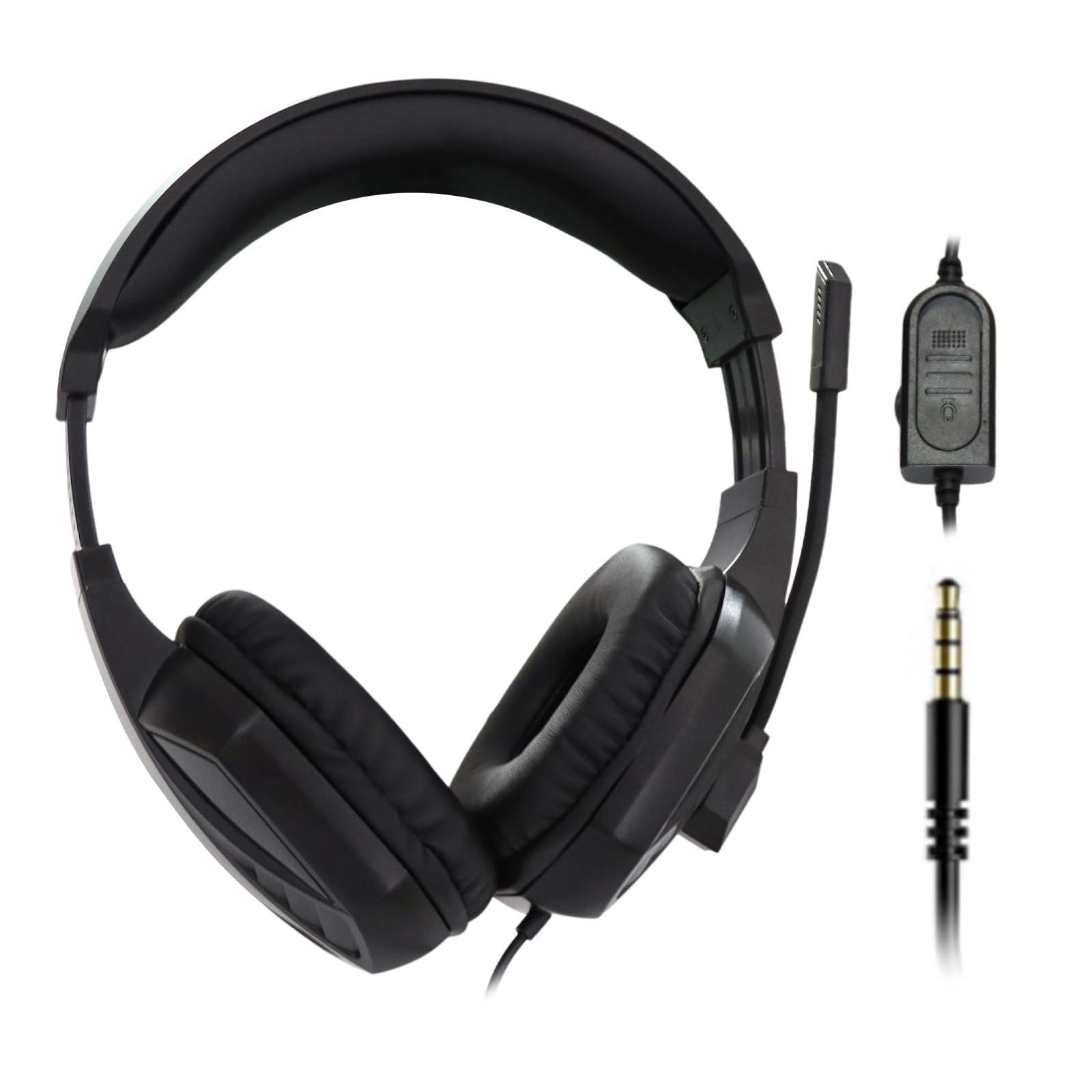 

Headset USB TypeC Online Control Wired PC Headset Suitable for Internet Web Business Remote Call Center Clear Calls 3.5mm Skype, Learning, Conference,