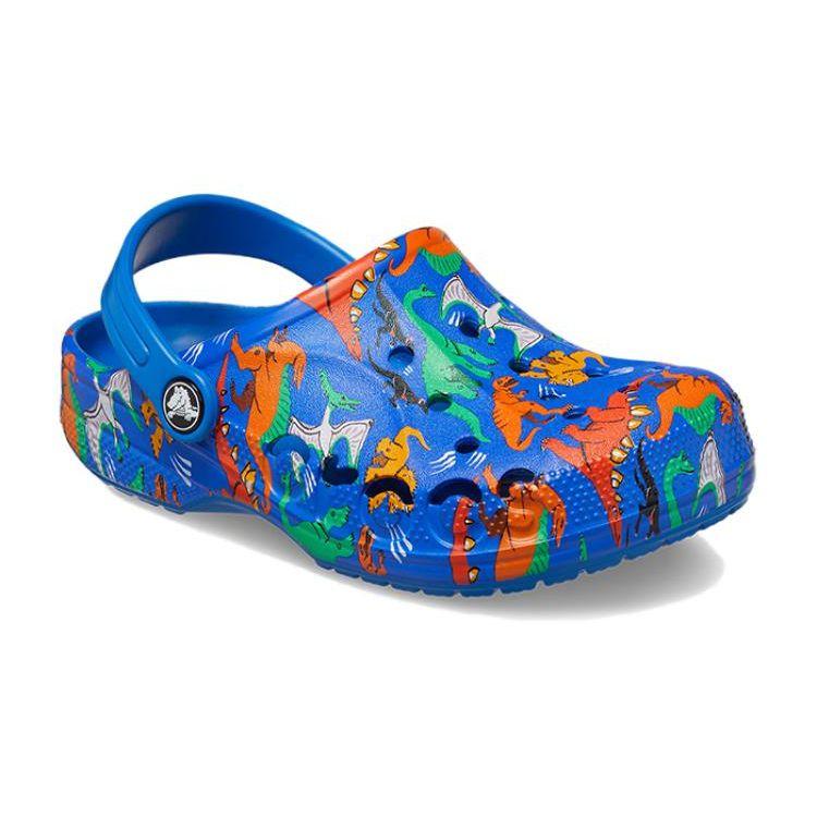 Crocs Eva Comfortable Versatile Kids Sandals Kids Sandals Deep-Blue 209728-4JL
