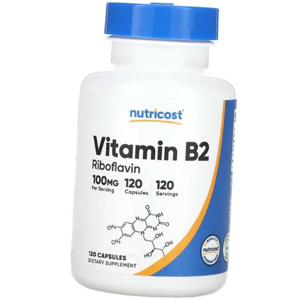 Riboflavin, Vitamin B2 100, Nutricost (36647048)