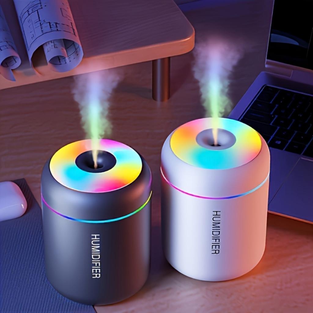 1 Piece Essential Oil Aromatherapy Mist Diffuser and Humidifier with Color Changing Night Light, Cool Mist Function and Botanical Health Boost