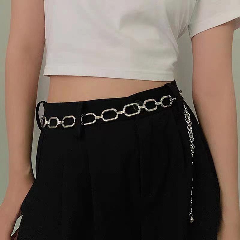 Retro Versatile Ethnic Style Metal Bohemian Waist Chain Belt For Women  Sweater Chain Waist Seal Body Decor Accessories