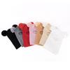 Winter Children's Hat Scarf Integrated Fleece Ear Protector Pullover Hat Boys and Girls Knitted Wool Children's One-piece Hat