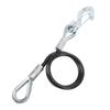 70cm/27.6in Trailer Safety Cable 3500lbs Trailer Towing Cable New Spring Towing Rope Truck / SUV