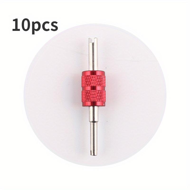 10pcs Universal Tire Valve Core Removal Tool Screwdriver Car Truck Bicycle Wheel Repair Tool Dual-Purpose