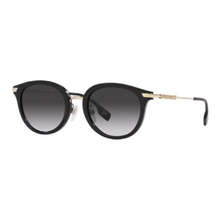 Burberry Logo Arm Nylon Oval Sunglasses Women sunglasses Multicolor 0BE4398D