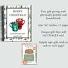 Festival Greeting Cards Holder Survival Gift Card Book Holder  Merry Christmas