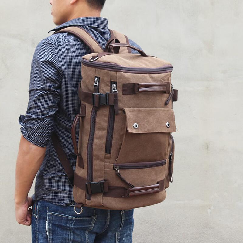 Zoyou Vintage Men's Large Capacity Backpack