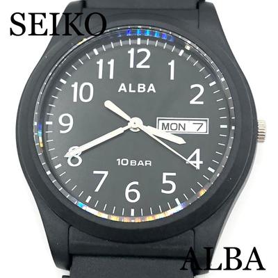 Seiko AQPJ411 Men's Sports Watch, Lightweight Titanium Case, 10 Bar Water Resistant, Luminescent Dial, Durable Nylon Strap, Authentic Japan