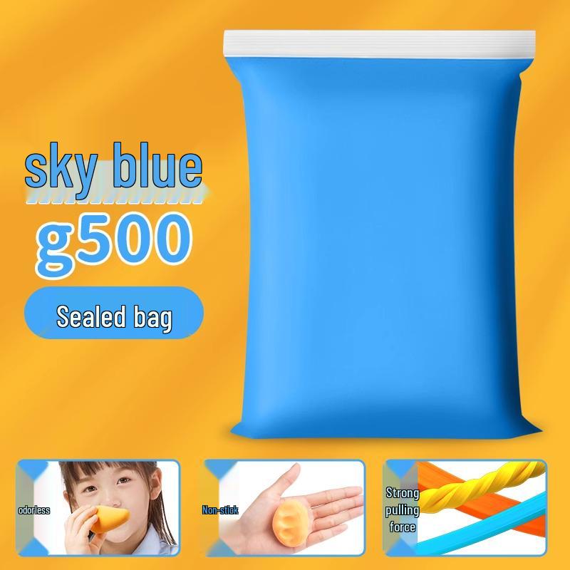 Large Pack Children's Space Clay - White Plasticine for Kindergarten & Primary School Crafting