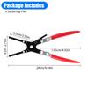 Soldering Pliers Welding Pliers Ergonomic Metal Handle Steel Clamp Multi-Function Wire Welding