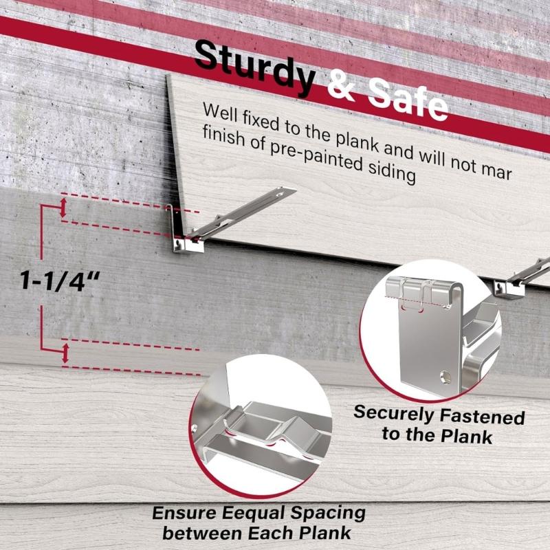 Convenient Siding Adjusting Tool Reliable Siding Gauges Hand Siding Measuring Tool Suitable for DIY Projects Contractors