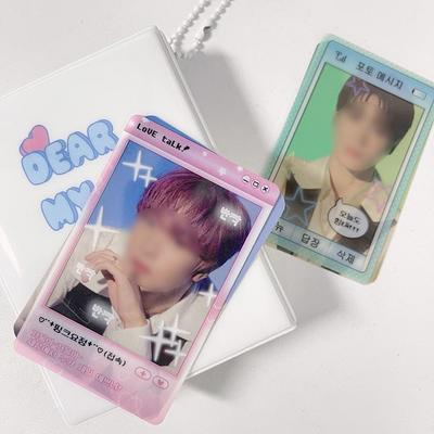 Photocard Frame Y2K /Korean CUTE Card Frame/5Designs·Photo frame·PET Frame Card