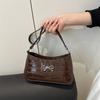 New Mobile Phone Bag, Bow Bag, Shoulder Bag, Messenger Bag, Texture Versatile Underarm Bag, Fashion Handbag 2025.