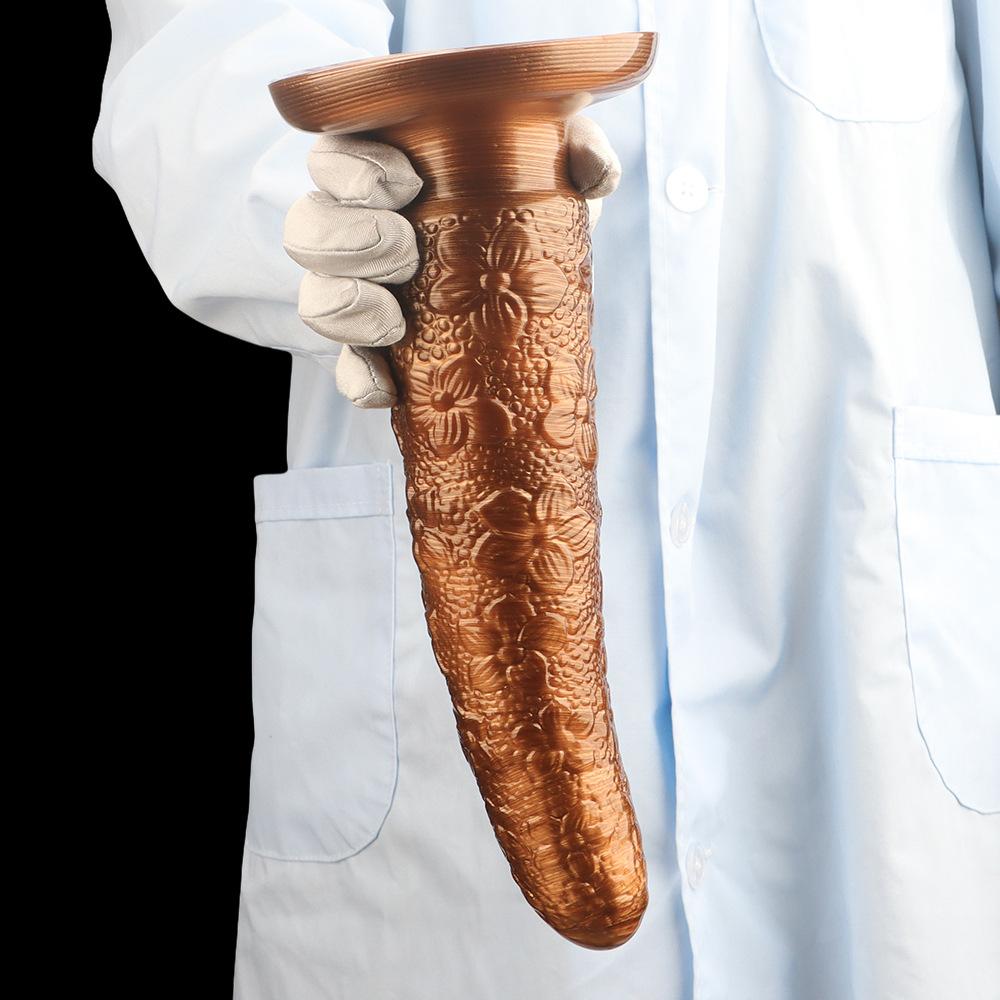 Mixed Color Giant Dildo with Suction Cup Large Anal Plug Anal Dilator Masturbator Fisting Sex Toys Realistic Penis