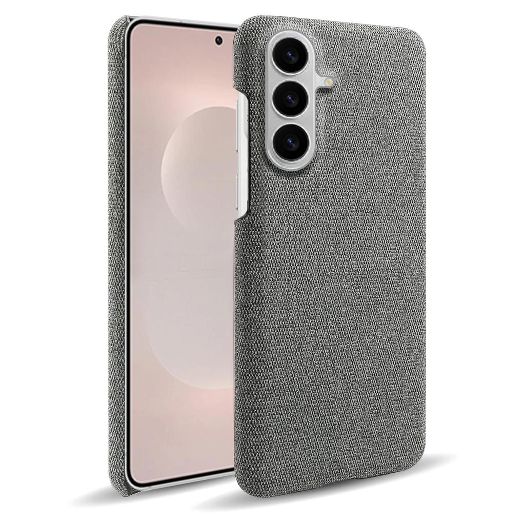 For Samsung Galaxy S26+ Phone Case Cloth Texture Anti-Scratch Protective PC Back Cover