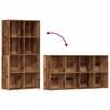 Bookshelf Vintage Wood Look 66 x 30 x 130 cm Engineered Wood