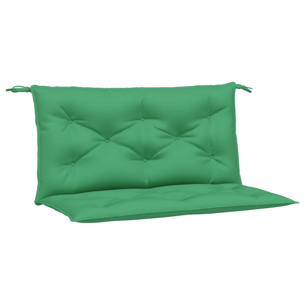 Garden Bench Cushions 2 Pcs Green 100x50x7 Cm Oxford Fabric