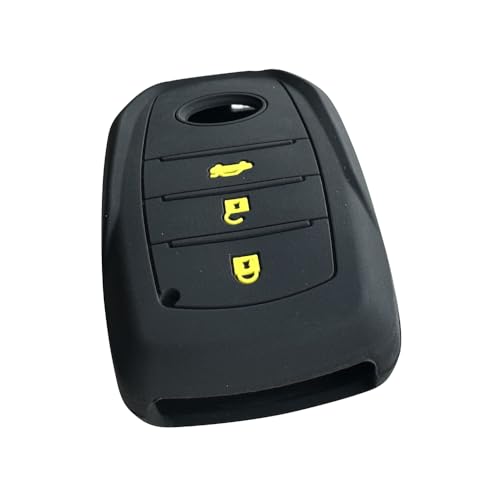 [Kinotaka] Silicone Smart Key Case Designed Exclusively for Toyota New Harrier 80 Series (2021-) / Yaris Cross / Hilux / Land Cruiser / Toyota Mi