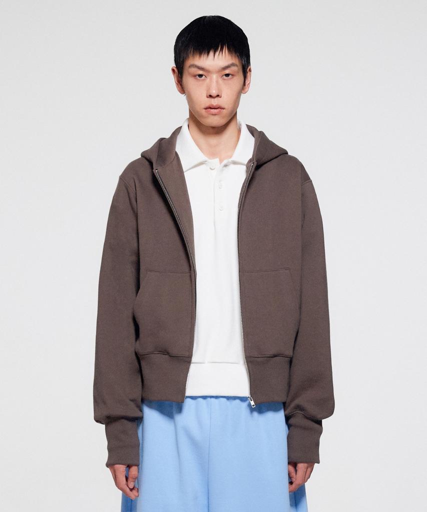 Era Unisex Era Heavy Hooded Zip-Up - Brown