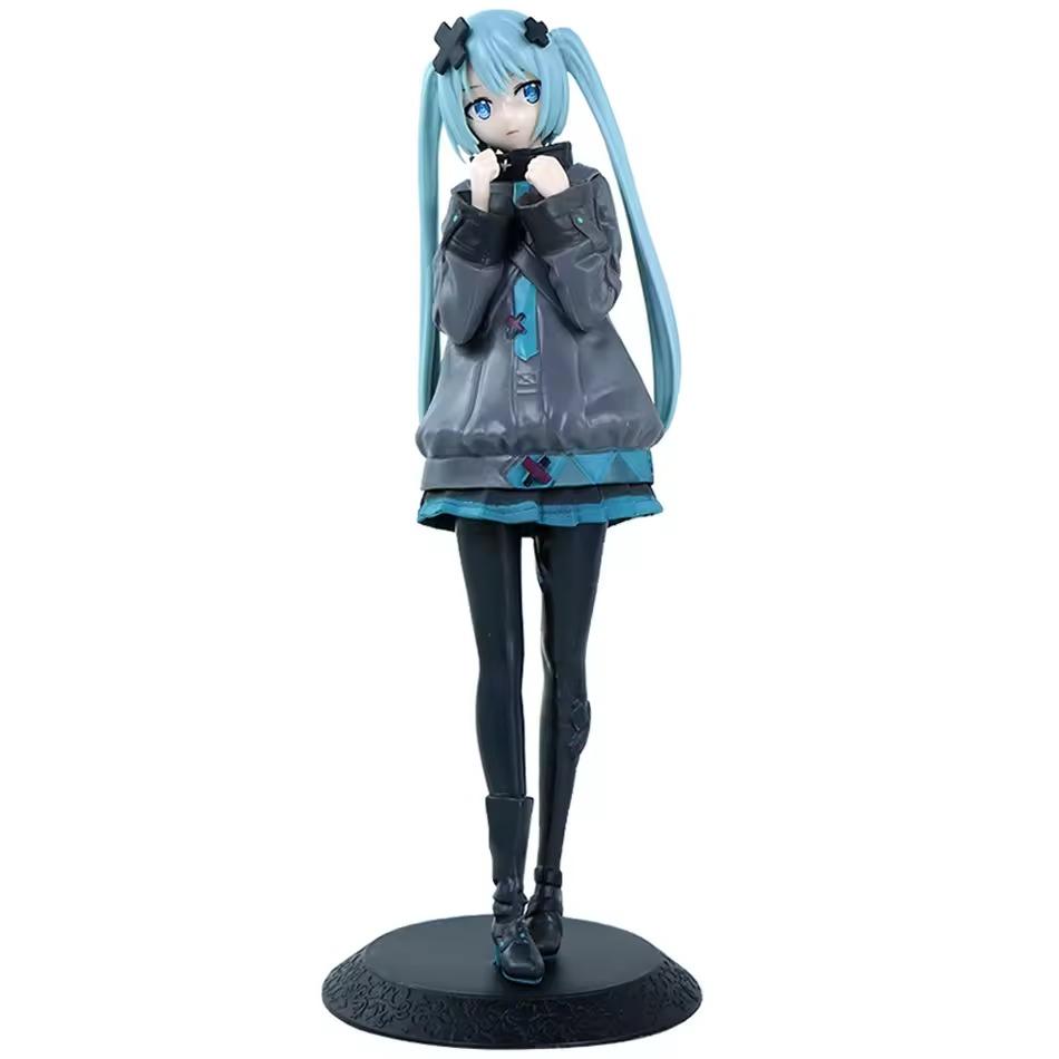 In Stock Hatsune Miku In A World With Closed Windows Collectible Anime Action Kwaii Miku Figures Model Toys Christmas Gifts