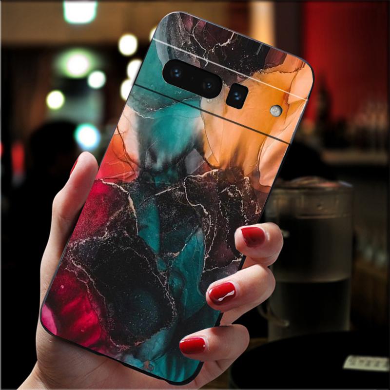 Phone Case For Google Pixel 10 Pro XL 9 Pro XL 9A 8 7 6 Pro Pixel 8A 7A 6A Pixel 8 7 6 5 Marble