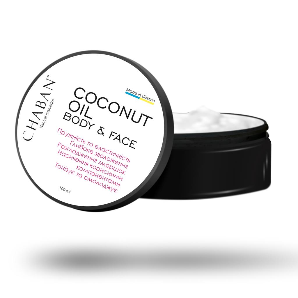 Кокосовое масло ТМ Chaban для тела и лица 100 мл 00105