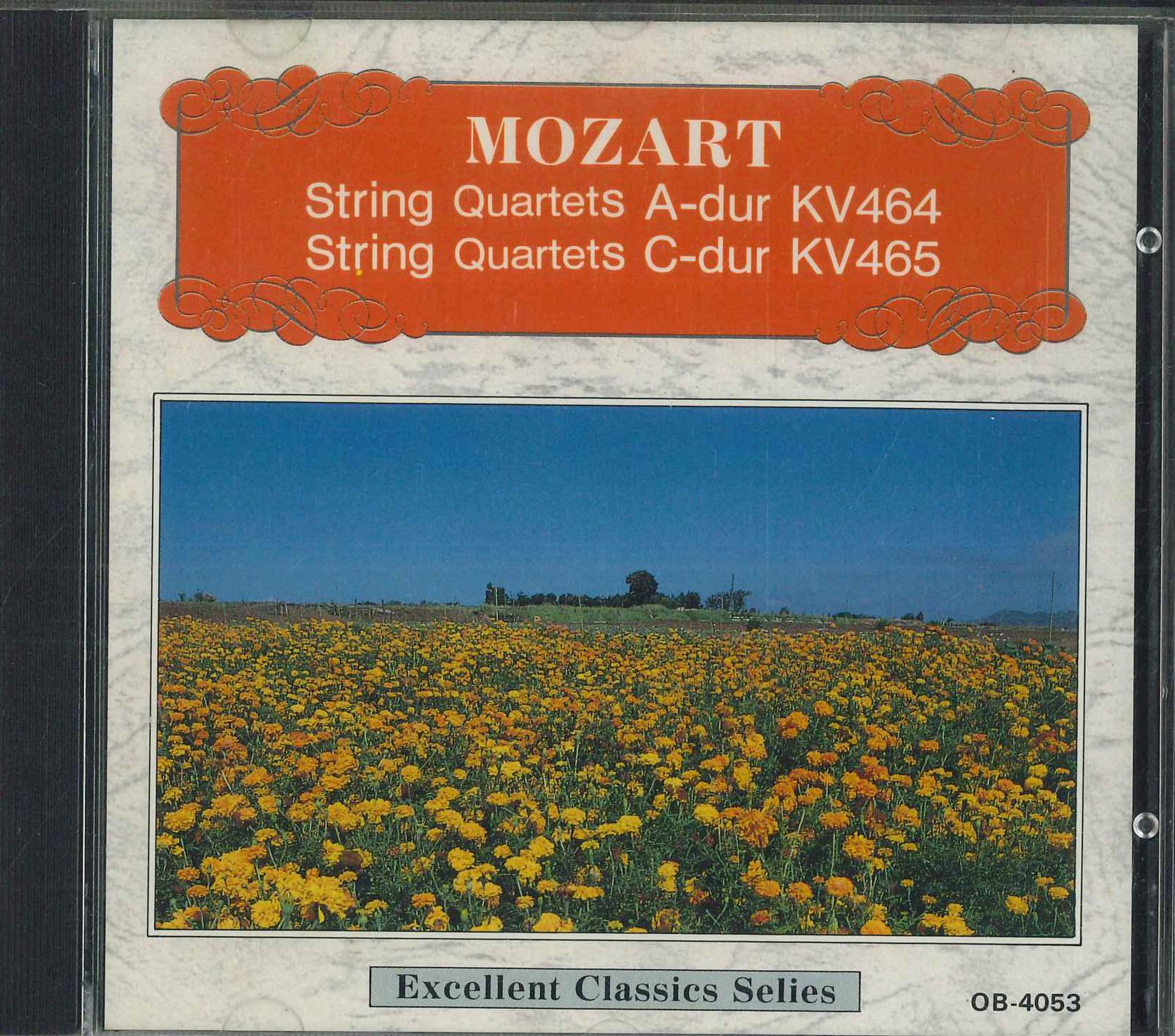 

CD - Струнный квартет №. 18/Нет. 19 OB4053 DAIICHI 1992 Япония Классическая Б/У