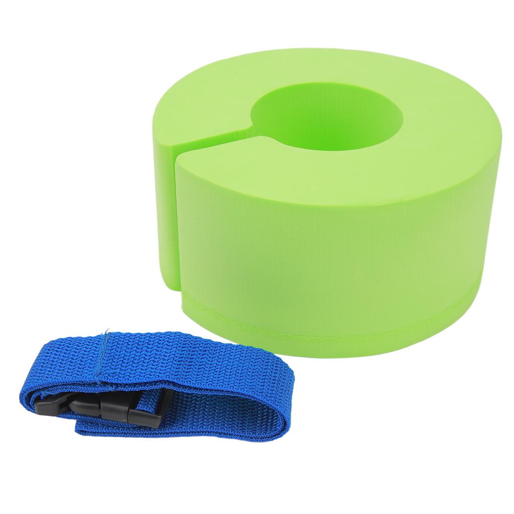 Swim Cuff Green Thicken Ankles Arms Float Swimming Cuff with Buckle for Swim Fitness Training